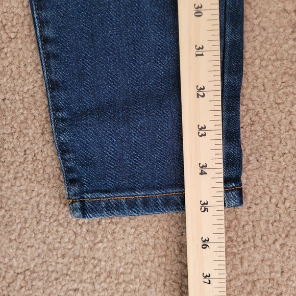 Everlane Women's Blue‎ Mid Rise Dark Wash Skinny Jeans. Size 26 - Picture 7 of 7